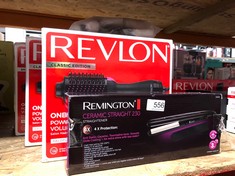 QTY OF ITEMS TO INCLUDE REMINGTON CERAMIC STRAIGHT 230: LOCATION - D RACK