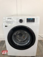 SAMSUNG WHITE WASHING MACHINE MODEL NO: WW80TA046AE/EU RRP £519: LOCATION - FLOOR(COLLECTION OR OPTIONAL DELIVERY AVAILABLE)