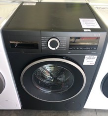 BOSCH SERIES 6 GREY WASHING MACHINE MODEL NO:WGG2449RGB RRP £699: LOCATION - FLOOR(COLLECTION OR OPTIONAL DELIVERY AVAILABLE)