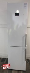 BOSCH SERIES 6 WHITE FRIDGE FREEZER MODEL NO: KGN39AWCTG RRP £899: LOCATION - FLOOR(COLLECTION OR OPTIONAL DELIVERY AVAILABLE)