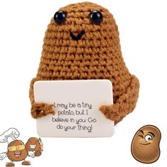 QTY OF TOYS TO INCLUDE FUNNY POSITIVE KNITTED POTATO: LOCATION - A