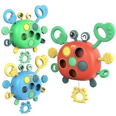 QTY OF TOYS TO INCLUDE CRAB CHEERIOS EXERCISE BABY'S HAND-EYE COORDINATION TOY : LOCATION - A