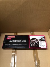 QTY OF ASSORTED ITEMS TO INCLUDE HONGHUO CAR ANTI THEFT LOCK - RRP £250: LOCATION - A