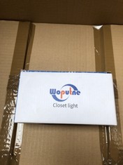 QTY OF ASSORTED ITEMS TO INCLUDE WOPUTUNE CLOSET LIGHT - RRP £367: LOCATION - A