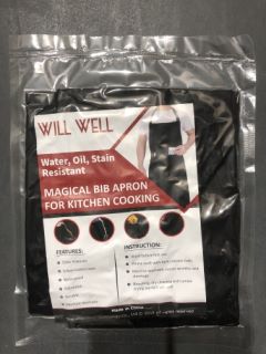 QTY OF ASSORTED ITEMS TO INCLUDE "WILL WELL" MAGICAL BIB APRON RRP £250: LOCATION - A