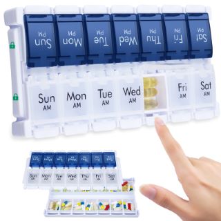 QTY OF ASSORTED ITEMS TO INCLUDE MERICARGO WEEKLY PILL ORGANIZER RRP £237: LOCATION - A