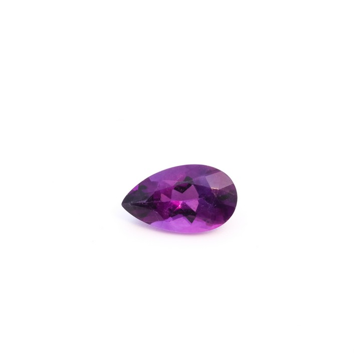 2.47ct Amethyst Eye Clean Faceted Pear-cut Gemstone (VAT Only Payable on Buyers Premium)