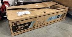 SEALEY 3 TONNE LOW ENTRY TROLLEY JACK WITH ROCKET LIFT (COLLECTION OR OPTIONAL DELIVERY)