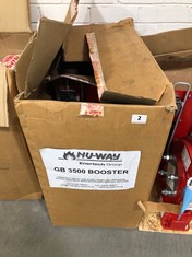 NU-WAY GB3500 3PH GAS BOOSTER APPROX. RRP £3650 (COLLECTION OR OPTIONAL DELIVERY)