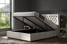 KENSINGTON 6FT SUPERKING OTTOMAN BED IN GREY (BOX'S 1/3, 2/3 & 3/3) RRP £538 (COLLECTION OR OPTIONAL DELIVERY) (KERBSIDE PALLET DELIVERY)