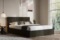 STIRLING 5FT KINGSIZE OTTOMAN BED IN CHARCOAL (BOX'S 1/3, 2/3 & 3/3) RRP £430 (COLLECTION OR OPTIONAL DELIVERY) (KERBSIDE PALLET DELIVERY)
