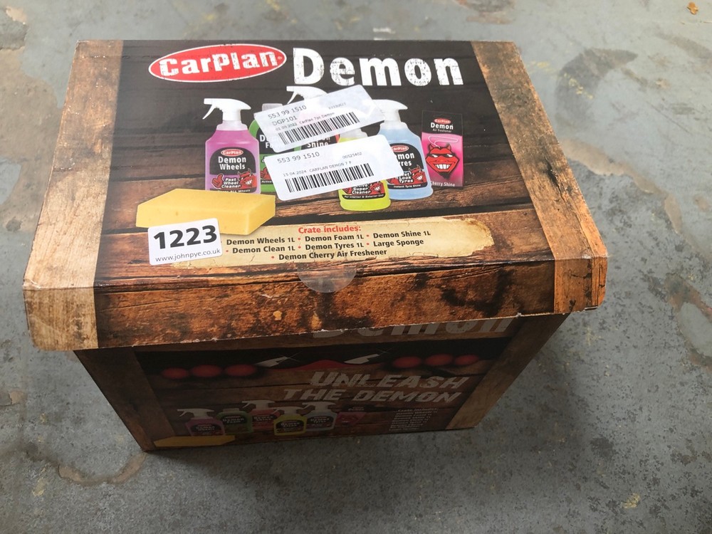 John Pye Auctions CARPLAN DEMON CAR WASH KIT (DELIVERY ONLY)