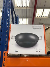 LE CREUSET 32CM TOUGHENED NON-STICK WOK - RRP £141.75 (DELIVERY ONLY)