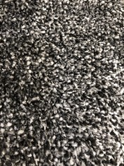 APPROX 4 X 7.2M ROLLED CARPET IN MIXED BLACK (COLLECTION ONLY)