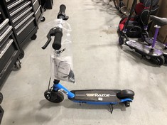 RAZOR POWER CORE S85 ELECTRIC SCOOTER IN BLUE - RRP £180 (COLLECTION ONLY)