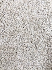 APPROX 5.5 X 5M ROLLED CARPET IN IVORY PEARL (COLLECTION ONLY)