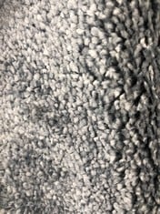 APPROX 4 X 4M ROLLED CARPET IN GREY - BLUE MIX (COLLECTION ONLY)
