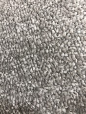 APPROX 9 X 4M ROLLED CARPET IN LIGHT DOVE GREY (COLLECTION ONLY)