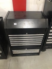 6 DRAWER TOOL CHEST IN BLACK TO INCLUDE 3 DRAWER TOOL CHEST IN BLACK (COLLECTION OR OPTIONAL DELIVERY) (KERBSIDE PALLET DELIVERY)