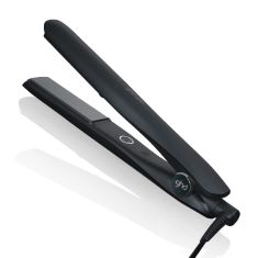 GHD GOLD STYLER PROFESSIONAL HAIR STRAIGHTENERS, BLACK. (DELIVERY ONLY)