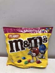 20 X PARTY BAG PEANUT M&M’S . (DELIVERY ONLY)