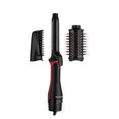 QTY OF ITEMS TO INLCUDE ASSORTED ITEMS TO INCLUDE REVLON ONE-STEP BLOW-DRY MULTI STYLER - 3 IN 1 TOOL - DRY, CURL AND VOLUMISE WITH THE 3 INTERCHANGEABLE ATTACHMENTS (DETACHABLE HEAD, CURLER, DRYER,