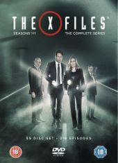 QTY OF ITEMS TO INLCUDE BOX OF ASSORTED DVDS TO INCLUDE THE X-FILES COMPLETE SERIES, SEASONS 1-11 [DVD] [2018], KANDAHAR (BLU-RAY + DVD + DIGITAL). (DELIVERY ONLY)