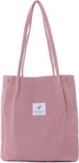 50 X ASSORTED DESIGNS/COLOURS DAILY USE TOTE BAG . (DELIVERY ONLY)