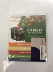 100 X AIR FRYER COOKING GUIDE . (DELIVERY ONLY)