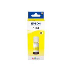 QTY OF ITEMS TO INLCUDE BOX OF ASSORTED INK TO INCLUDE EPSON ECOTANK 104 YELLOW GENUINE INK BOTTLE, CANON INK CARTRIDGE FOR PGI550PGBK/CLI551 - MULTICOLOUR (PACK OF 6). (DELIVERY ONLY)