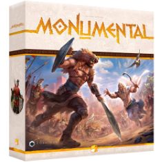 3 X FUN FORGE | MONUMENTAL CLASSIC | BOARD GAME | AGES 14+ | 1-4 PLAYERS | 90-120 MINUTES PLAYING TIME. (DELIVERY ONLY)