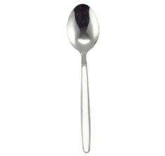 100 X GENWARE 2000-8 MILLENNIUM 18/0 STAINLESS STEEL TEASPOON, 140 MM LENGTH, PACK OF 12. (DELIVERY ONLY)