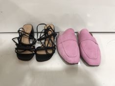5X ASSORTED WOMEN’S SIZE 6 SHOES TO INCLUDE VICENZA PLATFORM HEELS. (DELIVERY ONLY)