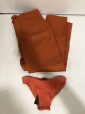 20X ASSORTED WOMEN’S CLOTHING SIZE XS TO INCLUDE ORANGE TROUSERS RRP APPROX £1080. (DELIVERY ONLY)