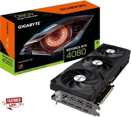 GIGABYTE GEFORCE RTX 4080 GAMING ACCESSORY (ORIGINAL RRP - £1359.99) IN GREY. (WITH BOX) [JPTC66681]