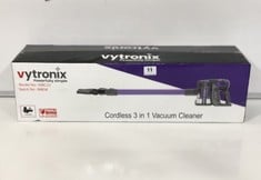 VYTRONIX CORDLESS 3-IN-1 VACUUM CLEANER MODEL NO-NIBC22 (DELIVERY ONLY)