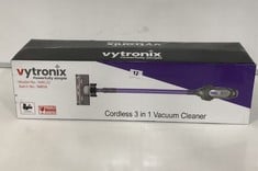 VYTRONIX CORDLESS 3-IN-1 VACUUM CLEANER MODEL NO-NIBC22 (DELIVERY ONLY)