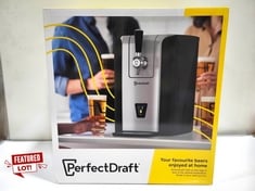 PERFECT DRAFT PINT HOME BEER KEG MACHINE RRP- £179.95 (DELIVERY ONLY)