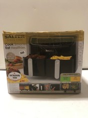 SALTER DUAL AIR ZONE AIR FRYER RRP- £220 (DELIVERY ONLY)