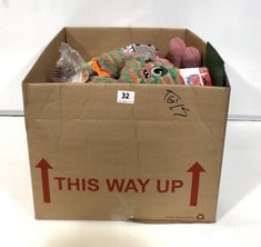 BOX OF ASSORTED CHILDREN'S TOYS TO INCLUDE CHILDREN'S HUB UNICORN OPERATION (DELIVERY ONLY)