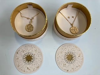 2 X ASTRID AND MIYU EARRING/NECKLACE SETS
