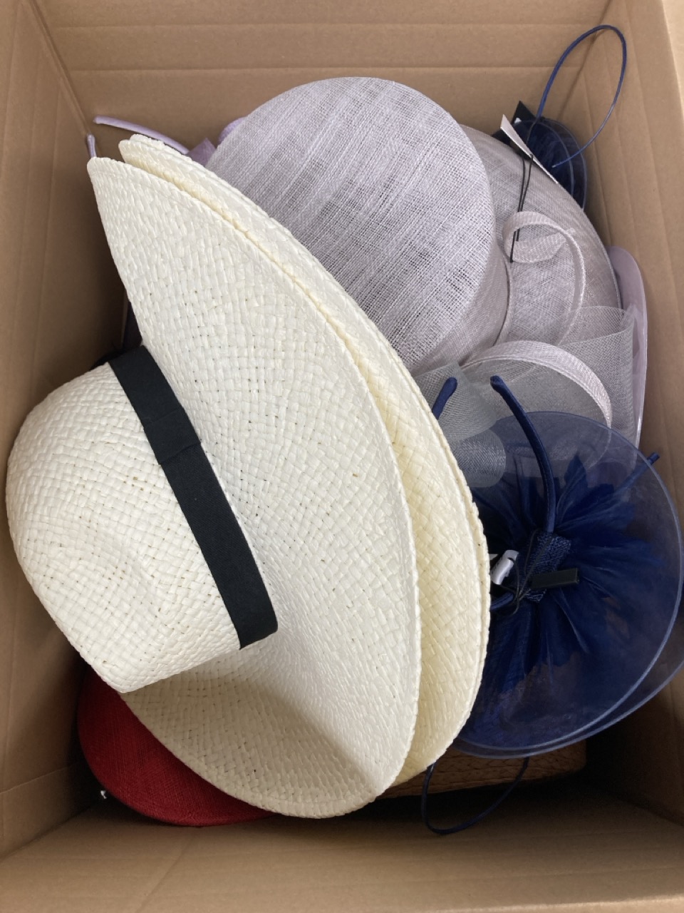 John Pye Auctions QTY OF ASSORTED JOHN LEWIS HATS AND FASCINATORS