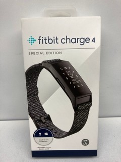 FITBIT CHARGE 4 SPECIAL EDITION FITNESS SMART WATCH MODEL: FB417BKGY RRP: £129