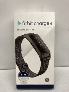FITBIT CHARGE 4 SPECIAL EDITION FITNESS SMART WATCH MODEL: FB417BKGY RRP: £129