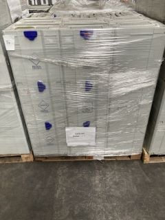 3 X PALLET OF MEDDXTAINER PLASTIC TRANSPORT CONTAINERS. MADE BY TANOS FOR MEDICAL COURIERS AND IS COMPATIBLE WITH THE T-LOC SYSTAINER RANGE. A VERSATILE, STACKABLE, SECURE BOX WITH A RANGE OF USES FO