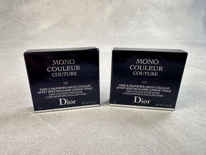 DIOR Diorshow Mono Couleur Couture Eyeshadows , Number 098-570 (VAT ONLY PAYABLE ON BUYERS PREMIUM) (MPSE54583083)