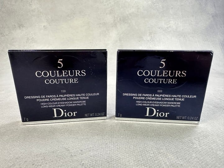 DIOR Diorshow 5 Couleurs Couture Eyeshadow Palettes , Number 159-669 (VAT ONLY PAYABLE ON BUYERS PREMIUM) (MPSE54583083)