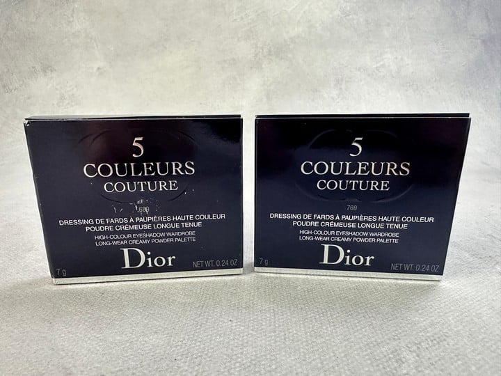 DIOR Diorshow 5 Couleurs Couture Eyeshadow Palettes , Number 689-769 (VAT ONLY PAYABLE ON BUYERS PREMIUM) (MPSE54583083)