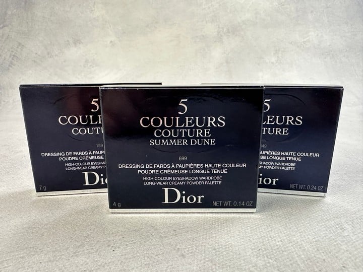 DIOR Diorshow 5 Couleurs Couture Eyeshadow Palettes , Number 159-649-699 (VAT ONLY PAYABLE ON BUYERS PREMIUM) (MPSE54583083)