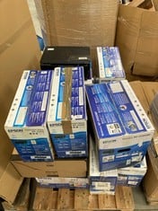 14 X EPSON PRINTER VARIOUS MODELS INCLUDING WORKFORCE WF-2930DWF (MAY BE DAMAGED OR INCOMPLETE).